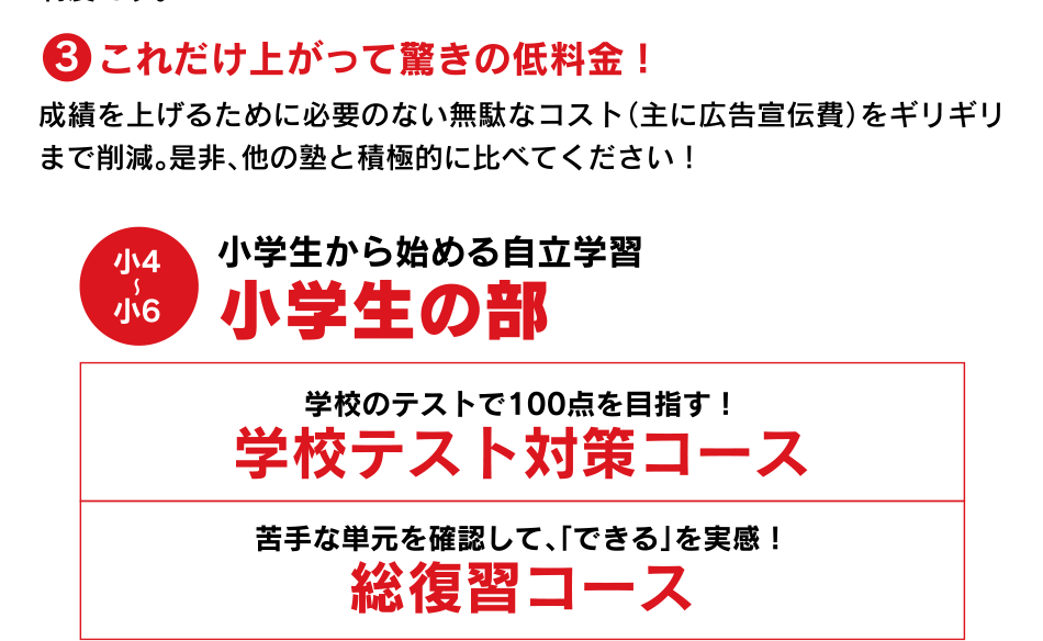 小学生から始める自立学習 小学生の部